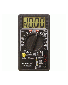 Compact Multimeters. Model M1000E