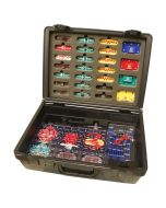 SC-300R Snap Circuits Training Program - Open Case with parts. Model SC300R